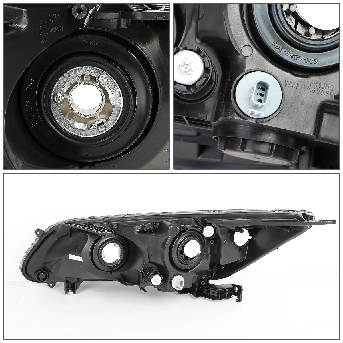 13-15 Honda Accord Right Side LED DRL Projector Headlight Lamp Replacement 5 13-15 Honda Accord Right Side LED DRL Projector Headlight Lamp Replacement - Image 5