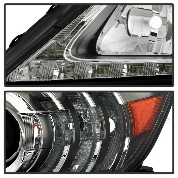 13-15 Lexus ES350 ES300h Halogen Model Projector LED DRL Headlight Driver Side 4 13-15 Lexus ES350 ES300h Halogen Model Projector LED DRL Headlight Driver Side - Image 4