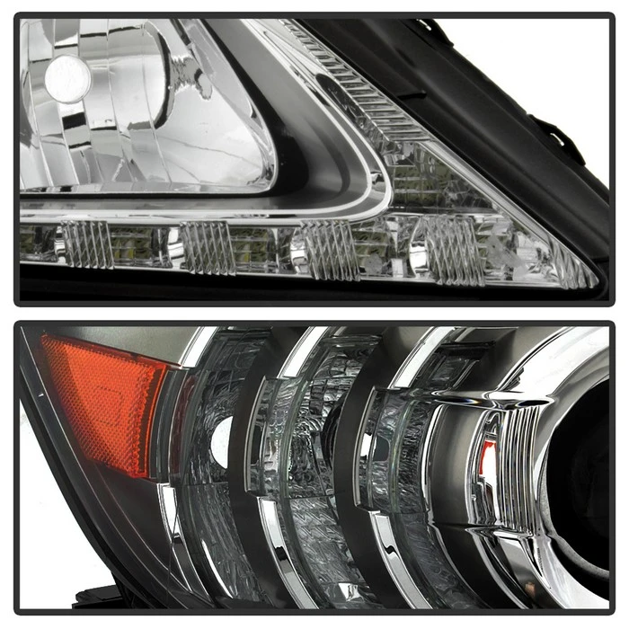 13-15 Lexus ES350 ES300h Halogen Model Projector LED DRL Headlight Passenger Side 4 13-15 Lexus ES350 ES300h Halogen Model Projector LED DRL Headlight Passenger Side - Image 4