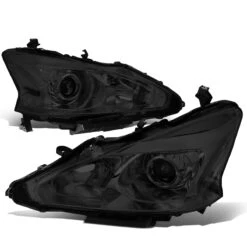 13-15 Nissan Altima [Halogen Model Only] OE-Style Replacement Headlights - Smoked Clear -High-Efficiency Car Light Store 13 15 nissan altima halogen model only oe style replacement headlights smoked clear 123