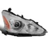 13-15 Nissan Altima Sedan Clear Lens Projector Headlight - Right Passenger