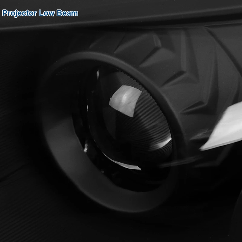 13-15 Nissan Altima Sedan Crystal Clear Lens Projector Headlights - Black 3 13-15 Nissan Altima Sedan Crystal Clear Lens Projector Headlights - Black - Image 3