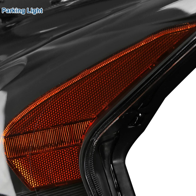 13-15 Nissan Altima Sedan Crystal Clear Lens Projector Headlights - Black 4 13-15 Nissan Altima Sedan Crystal Clear Lens Projector Headlights - Black - Image 4