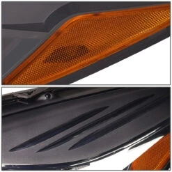 13-16 Ford Escape OE-Style Replacement Headlight - Smoked / Amber 13 13-16 Ford Escape OE-Style Replacement Headlight - Smoked / Amber -High-Efficiency Car Light Store 13 16 ford escape oe style replacement headlight smoked amber 163 1