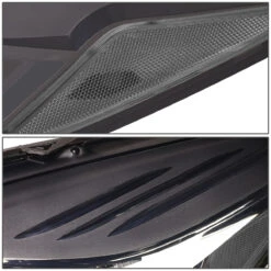 HID Combo 13-16 Ford Escape Euro Crystal Headlights - Smoked Clear -High-Efficiency Car Light Store 13 16 ford escape oe style replacement headlight smoked clear 163