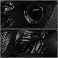 14-16 Jeep Grand Cherokee [Halogen Model] Replacement Headlights - Black Smoked / Clear -High-Efficiency Car Light Store 14 16 jeep grand cherokee halogen model replacement headlights black smoked clear 103