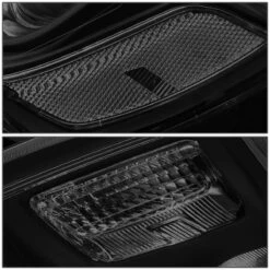 14-16 Jeep Grand Cherokee [Halogen Model] Replacement Headlights - Black Smoked / Clear -High-Efficiency Car Light Store 14 16 jeep grand cherokee halogen model replacement headlights black smoked clear 106