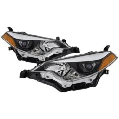 14-16 Toyota Corolla OE-Style LED Projector Headlights - Black