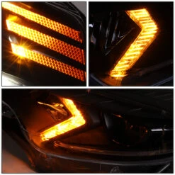 14-16 Toyota Corolla Sedan Pair LED DRL Projector Headlight / Lamps (Black Housing / Clear Corner) 13 14-16 Toyota Corolla Sedan Pair LED DRL Projector Headlight / Lamps (Black Housing / Clear Corner) -High-Efficiency Car Light Store 14 16 toyota corolla sedan pair led drl projector headlight lamps black housing clear corner 116