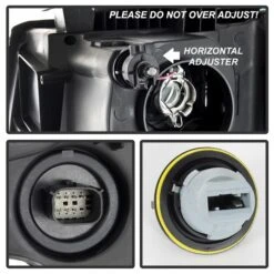 2015-2018 Chevy Suburban / Tahoe [Halogen Model] Projector Headlights - Passenger Right Side -High-Efficiency Car Light Store 15 17 chevy suburban tahoe halogen model projector headlights passenger side 133