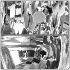 15-18 Ford Focus [Halogen Model] Replace Crystal Headlights - Black / Clear -High-Efficiency Car Light Store 15 17 ford focus halogen model replace crystal headlights black clear 125