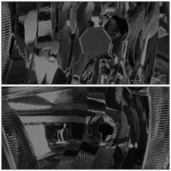 15-18 Ford Focus [Halogen Model] Replace Crystal Headlights - Black Smoked / Clear -High-Efficiency Car Light Store 15 17 ford focus halogen model replace crystal headlights black smoked clear 128 1