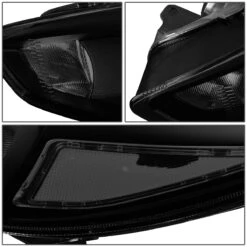 15-18 Ford Focus [Halogen Model] Replace Crystal Headlights - Black Smoked / Clear -High-Efficiency Car Light Store 15 17 ford focus halogen model replace crystal headlights black smoked clear 131 1