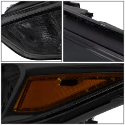 HID Combo 15-17 Ford Focus [Halogen Model] Replace Crystal Headlights - Smoked / Amber -High-Efficiency Car Light Store 15 17 ford focus halogen model replace crystal headlights smoked amber 111