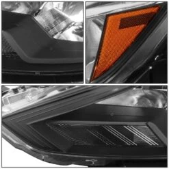 16-18 Nissan Sentra Factory Style Black Housing Amber Headlights 12 16-18 Nissan Sentra Factory Style Black Housing Amber Headlights -High-Efficiency Car Light Store 16 18 nissan sentra factory style black housing amber headlights 95