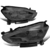 16-18 Nissan Sentra Factory Style Smoked Lens Clear Headlights