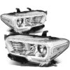 16-22 Toyota Tacoma OE-Style Projector Headlights - Chrome / Clear