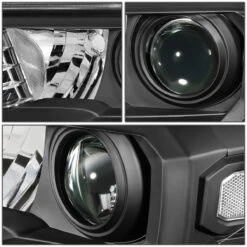 16-22 Toyota Tacoma OE-Style Projector Headlights - Black / Clear -High-Efficiency Car Light Store 16 19 toyota tacoma oe style projector headlights black clear 55