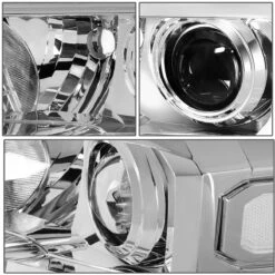 16-22 Toyota Tacoma OE-Style Projector Headlights - Chrome / Clear 13 16-22 Toyota Tacoma OE-Style Projector Headlights - Chrome / Clear -High-Efficiency Car Light Store 16 19 toyota tacoma oe style projector headlights chrome clear 47