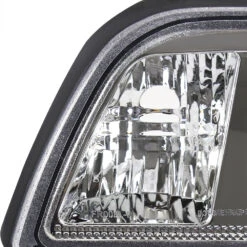 1987-1993 Ford Mustang 1PC Headlights + Corner Set - Chrome -High-Efficiency Car Light Store 1987 1993 ford mustang 1pc headlights corner set chrome 114