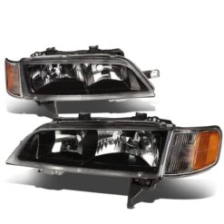 1994-1997 Honda Accord CD Gen5 Black Housing Headlights