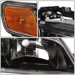 1994-1997 Honda Accord CD Gen5 Black Housing Headlights -High-Efficiency Car Light Store 1994 1997 honda accord cd gen5 black housing headlights 66