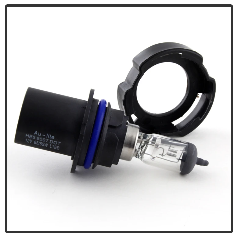 1996-2000 Chrysler Sebring Convertible Replacement Crystal Headlights - Black 4 1996-2000 Chrysler Sebring Convertible Replacement Crystal Headlights - Black - Image 4