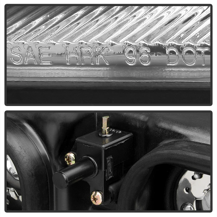 1997-1999 LeSabre Crystal Headlights W/ Corner Lights Pair 3 1997-1999 LeSabre Crystal Headlights W/ Corner Lights Pair - Image 3