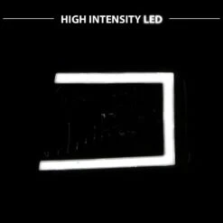 1997-2000 Toyota Tacoma OE-Style Reflector Headlights W/ LED Bar + Corner Side Marker Lights - Black Housing -High-Efficiency Car Light Store 1997 2000 toyota tacoma oe style reflector headlights w led bar corner side marker lights black housing 80