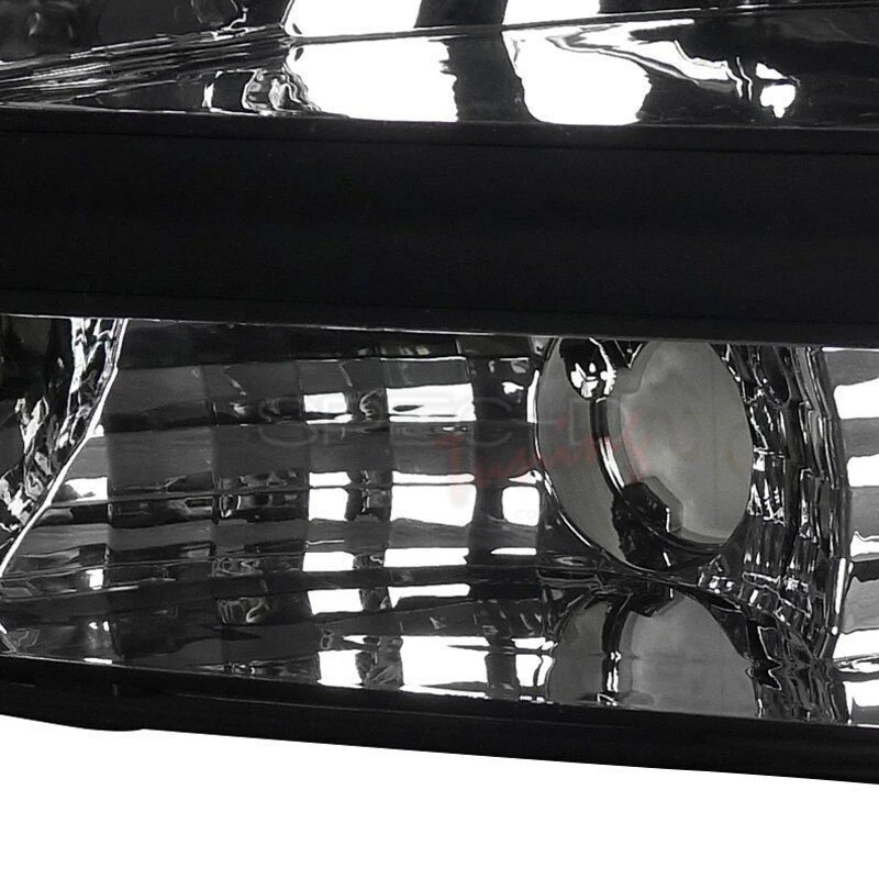 1997-2004 Dodge Dakota/Durango 1PC Reflector Headlight - Black Housing 7 1997-2004 Dodge Dakota/Durango 1PC Reflector Headlight - Black Housing - Image 7