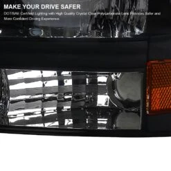 1997-2004 Dodge Dakota/Durango 1PC Reflector Headlight - Black Housing 13 1997-2004 Dodge Dakota/Durango 1PC Reflector Headlight - Black Housing -High-Efficiency Car Light Store 1997 2004 dodge dakota durango 1pc reflector headlight black housing 95