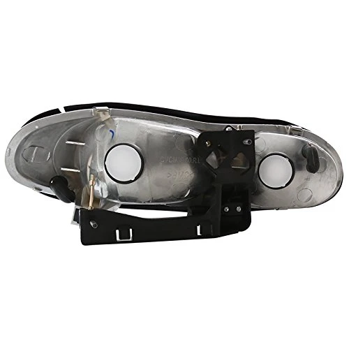1998-2002 Chevy Camaro Z28 Replacement Crystal Headlights - Black 3 1998-2002 Chevy Camaro Z28 Replacement Crystal Headlights - Black - Image 3