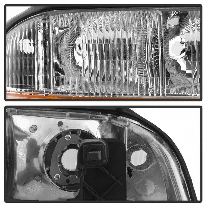 1998-2004 GMC Sonoma S-15 98-01 Jimmy Bravada W/Fog Lights Headlights Headlamps 4 1998-2004 GMC Sonoma S-15 98-01 Jimmy Bravada W/Fog Lights Headlights Headlamps - Image 4