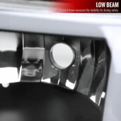 1999-2002 Chevy Silverado / Tahoe Suburban LED Tube Headlights - Black -High-Efficiency Car Light Store 1999 2002 chevy silverado tahoe suburban led tube headlights black 72