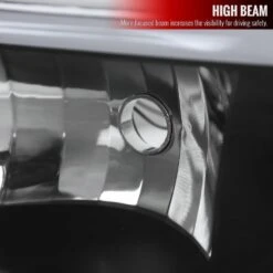 1999-2002 Chevy Silverado / Tahoe Suburban LED Tube Headlights - Black -High-Efficiency Car Light Store 1999 2002 chevy silverado tahoe suburban led tube headlights black 75