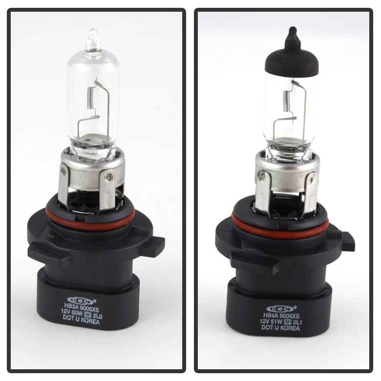 1999-2004 Chrysler 300M Replacement Crystal Headlights - Black 4 1999-2004 Chrysler 300M Replacement Crystal Headlights - Black - Image 4