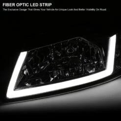 1999-2004 Ford Mustang OE Style Headlights W/ LED Tube - Chrome Housing 12 1999-2004 Ford Mustang OE Style Headlights W/ LED Tube - Chrome Housing -High-Efficiency Car Light Store 1999 2004 ford mustang oe style headlights w led tube chrome housing 93