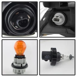 2000-2001 Nissan Altima Replacement Crystal Headlights - Black -High-Efficiency Car Light Store 2000 2001 nissan altima replacement crystal headlights black 135