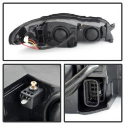 2000-2005 Chevy Monte Carlo Replacement Crystal Headlights - Black -High-Efficiency Car Light Store 2000 2005 chevy monte carlo replacement crystal headlights black 157