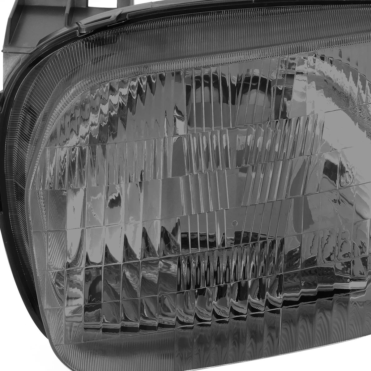2001-2004 Ford Escape Factory Style Replacement Headlights - Smoked / Clear 4 2001-2004 Ford Escape Factory Style Replacement Headlights - Smoked / Clear - Image 4