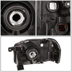 2001-2004 Nissan Frontier Factory Style Replacement Headlights - Smoked Lens / Amber 12 2001-2004 Nissan Frontier Factory Style Replacement Headlights - Smoked Lens / Amber -High-Efficiency Car Light Store 2001 2004 nissan frontier factory style replacement headlights smoked lens amber 78