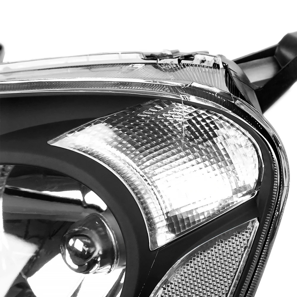 2002-2004 Acura RSX JDM Style Crystal Headlights (Clear Reflector) - Black 6 2002-2004 Acura RSX JDM Style Crystal Headlights (Clear Reflector) - Black - Image 6