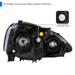 2002-2004 Acura RSX JDM Style Crystal Headlights (Clear Reflector) - Black 16 2002-2004 Acura RSX JDM Style Crystal Headlights (Clear Reflector) - Black -High-Efficiency Car Light Store 2002 2004 acura rsx jdm style crystal headlights clear reflector black 81