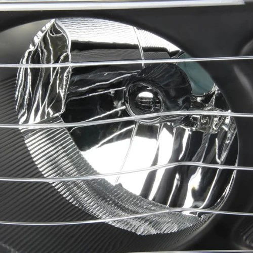 2002-2005 Dodge RAM 1500 2500 3500 Euro Style Crystal Headlights - Chrome 4 2002-2005 Dodge RAM 1500 2500 3500 Euro Style Crystal Headlights - Chrome - Image 4