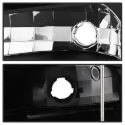 2002-2006 Chevy Avalanche [w/ Body Cladding] Headlights Set - Black -High-Efficiency Car Light Store 2002 2006 chevy avalanche w body cladding headlights set black 133