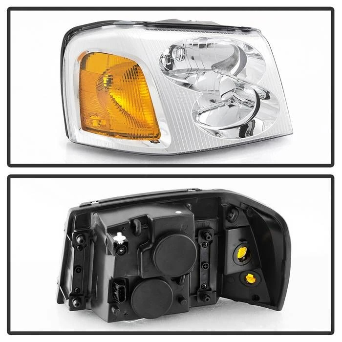 2002-2009 GMC Envoy XL XUV Factory OE Style Headlight Headlamp Replacement Right Passenger Side 2 2002-2009 GMC Envoy XL XUV Factory OE Style Headlight Headlamp Replacement Right Passenger Side - Image 2