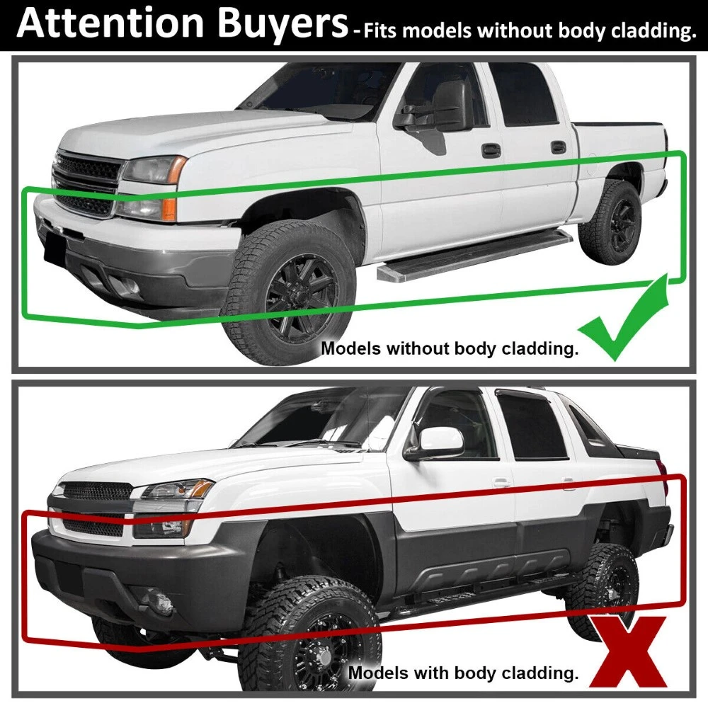 2003-2007 Chevy Silverado/Avalanche LED Bar Reflector Headlights - Black Housing 5 2003-2007 Chevy Silverado/Avalanche LED Bar Reflector Headlights - Black Housing - Image 5