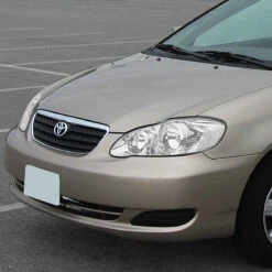 2003-2008 Toyota Corolla Factory Style Replacement Headlights - Chrome / Clear -High-Efficiency Car Light Store 2003 2008 toyota corolla factory style replacement headlights chrome clear 76