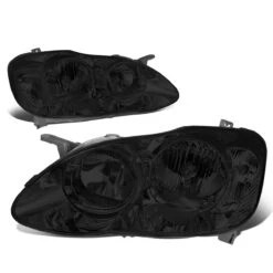 2003-2008 Toyota Corolla Factory Style Replacement Headlights - Smoked Lens / Clear -High-Efficiency Car Light Store 2003 2008 toyota corolla factory style replacement headlights smoked lens clear 63