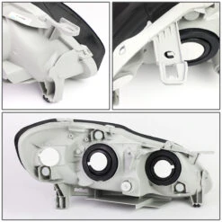 2003-2008 Toyota Corolla Factory Style Replacement Headlights - Smoked Lens / Clear -High-Efficiency Car Light Store 2003 2008 toyota corolla factory style replacement headlights smoked lens clear 72